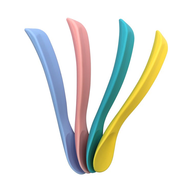 green-goose Baby Spoon Set Curved - 4 Pieces