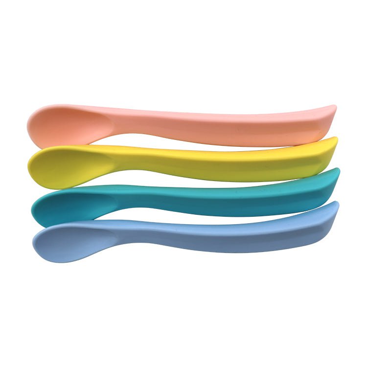 green-goose Baby Spoon Set Curved - 4 Pieces