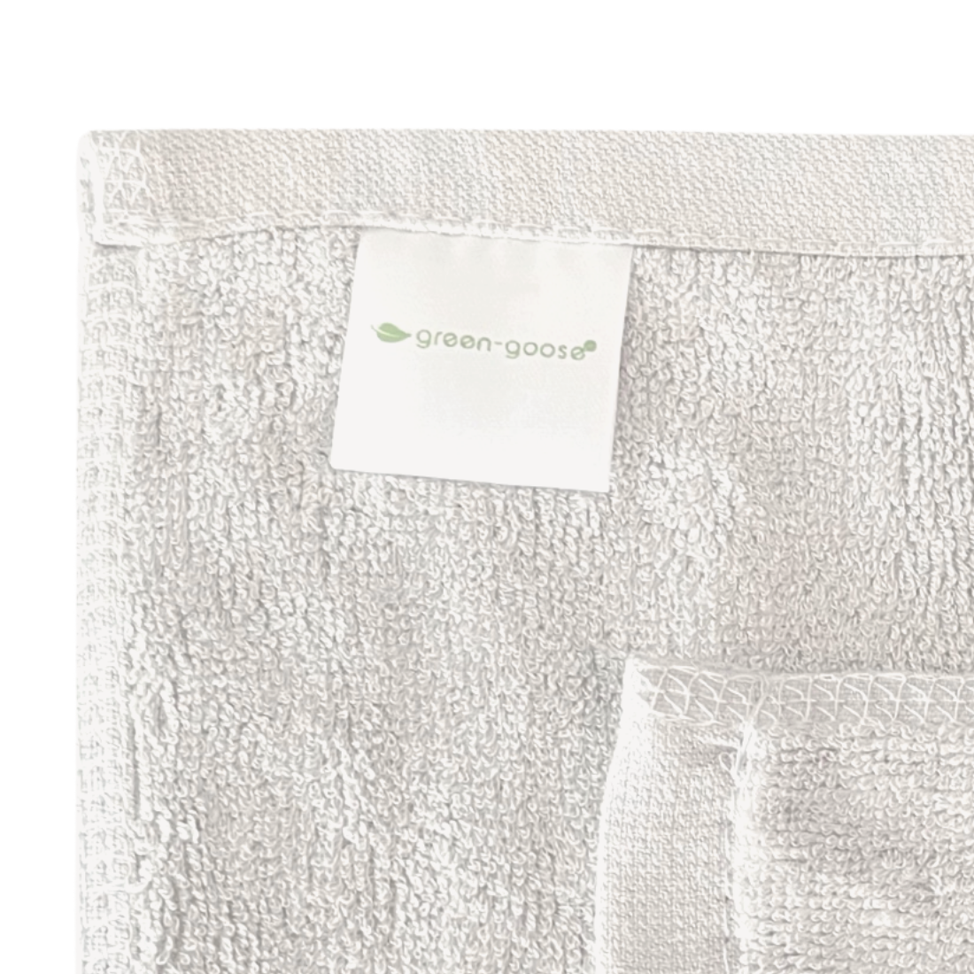 green-goose Bamboo Washcloths - 6 Pieces - White - 80% Bamboo