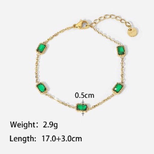Chic Sparkling Stackable Bracelet Set