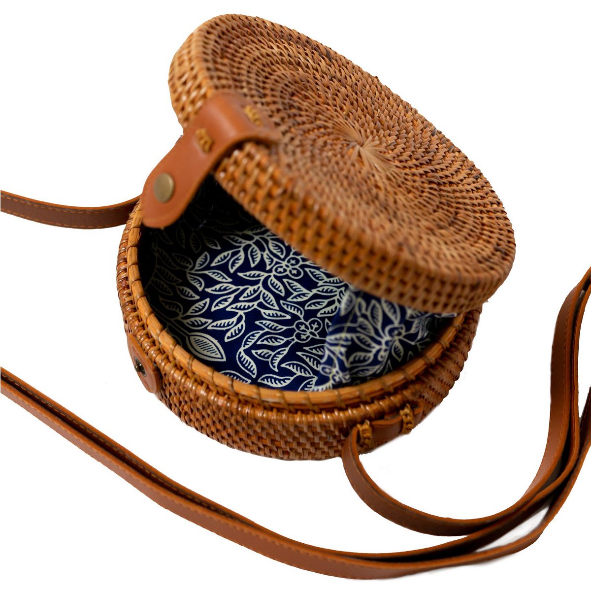 Crossbody bag | Bali Bag SENJA (brown) Made of Rattan