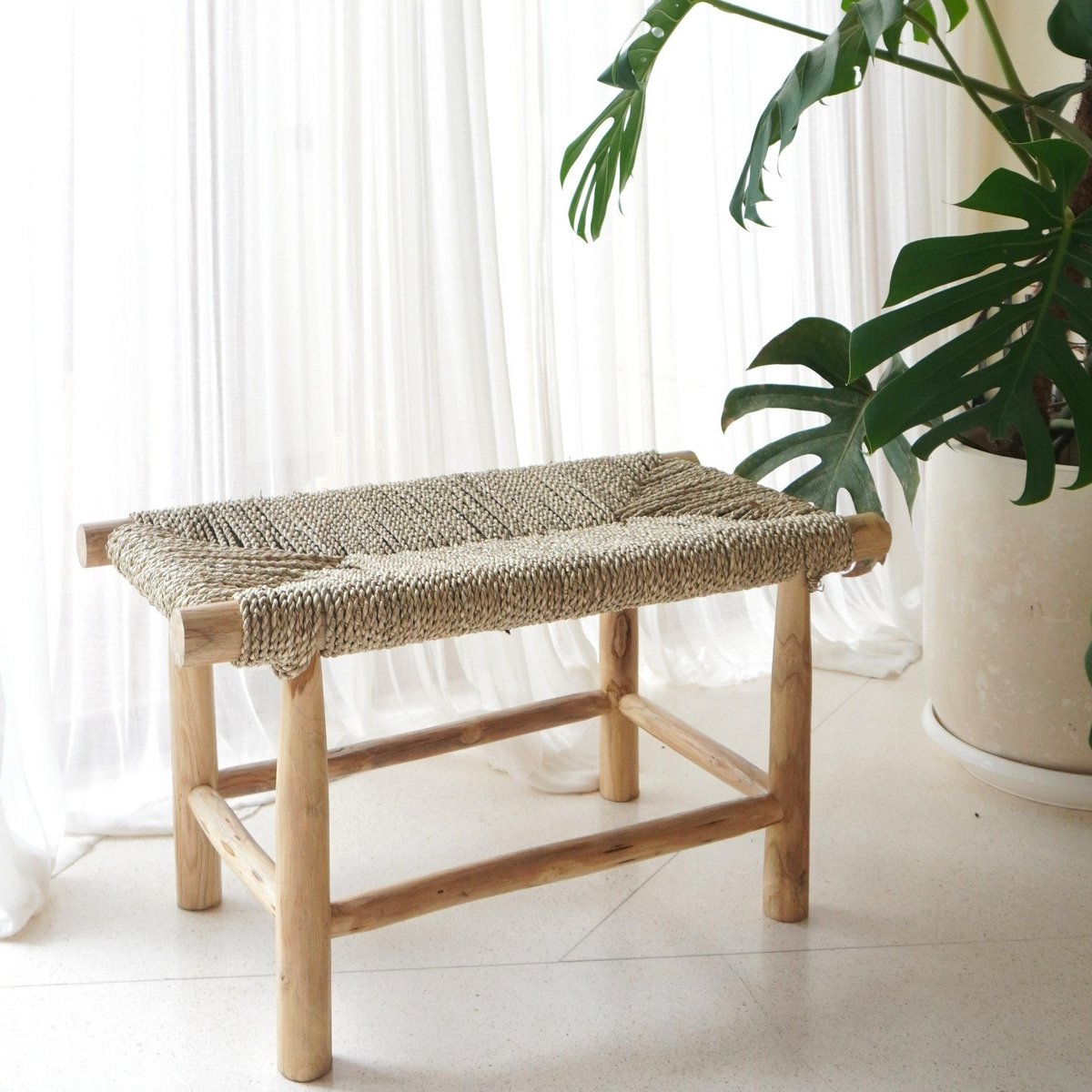 Bank| Teak | Zeegras | Fair Trade