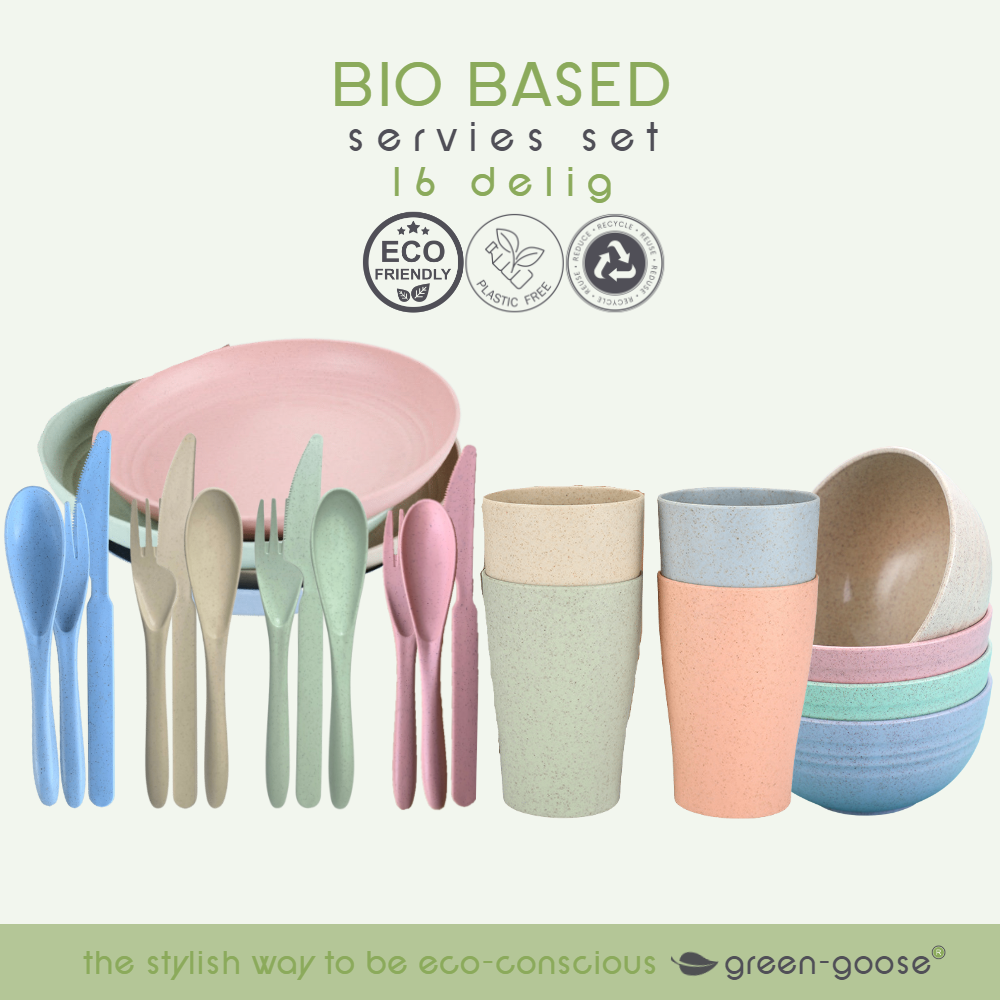 green-goose Bio-based Picnic Set - 24-piece