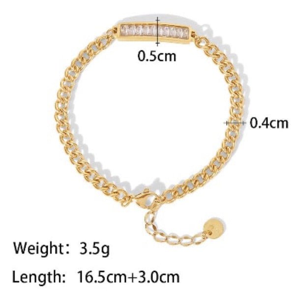Chic Sparkling Stackable Bracelet Set