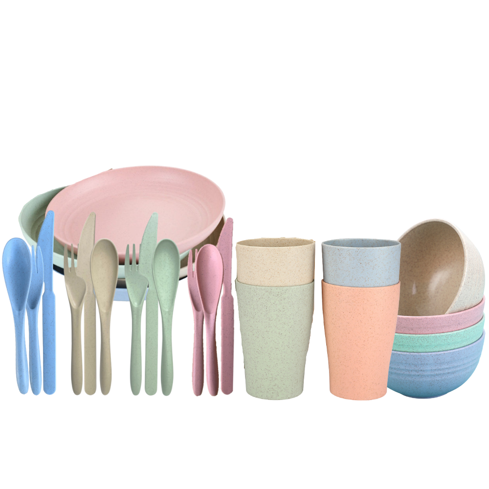 green-goose Bio-based Picnic Set - 24-piece