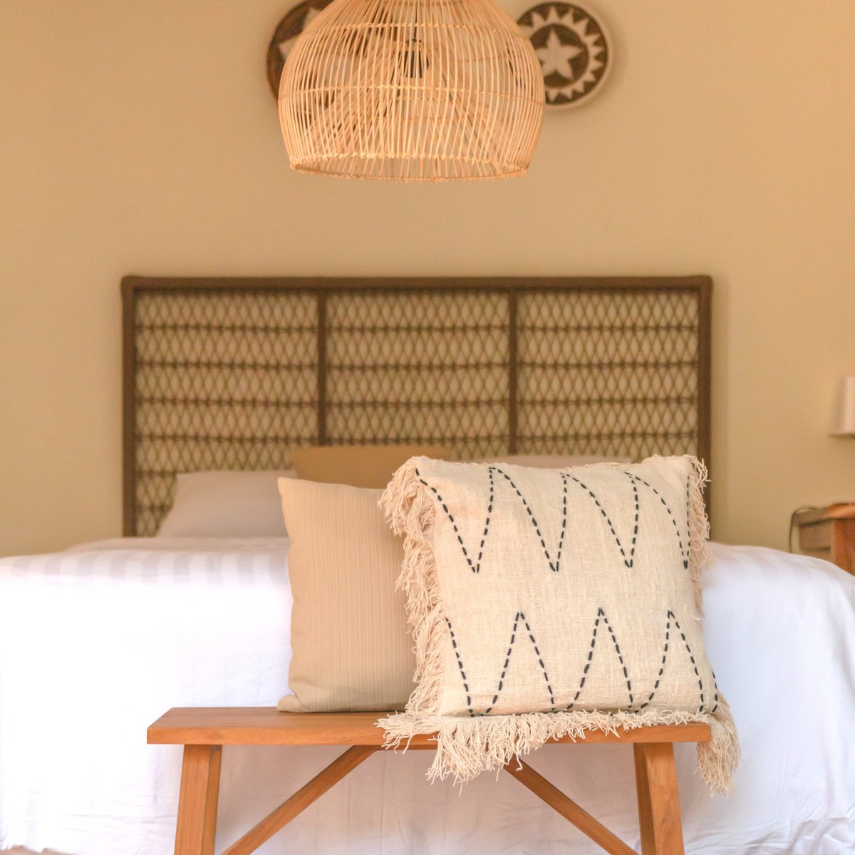 Handwoven pillowcase 40x40/50x50 cm | Decorative Cushion | Sofa cushion PITU Made of Cotton