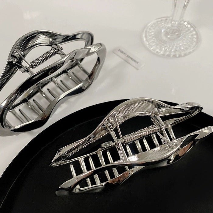Elegante Wave Bubble Line Haarspangen – Langlebig und stilvoll