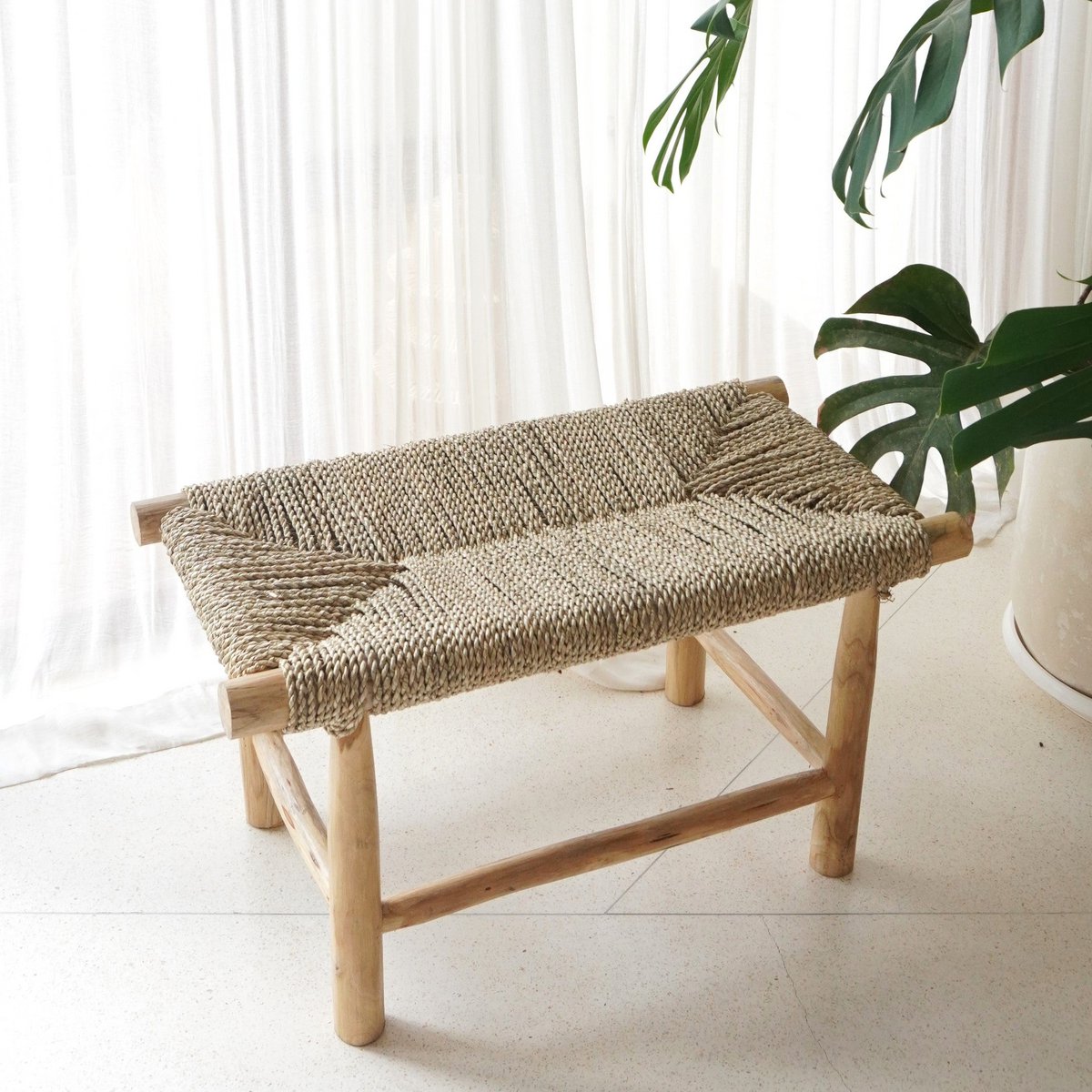 Bank| Teak | Zeegras | Fair Trade